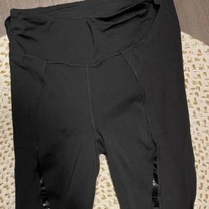 Lululemon Gloss Trim Leggings 17”